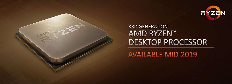 AMD三代锐龙处理器首次公开：7nm先进制程 预计年中上市